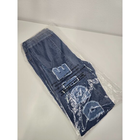 REDFOX Jeans High Waisted Distressed Baddie Skinny Jeans Size 7 - Picture 9 of 9